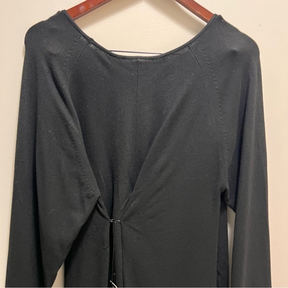 Cyrus Black Long Sleeve Scoop Neck Knit Sweater Size 2x - Picture 5 of 12